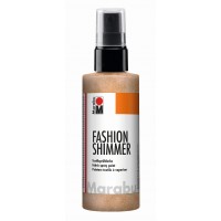 Textilsprayfärg: Textilfärg, sprayflaska Marabu Fashion Shimmer Spray, 100ml, Shimmer-Apricot (524)
