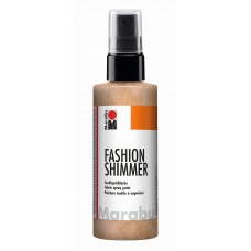 Textilsprayfärg: Textilfärg, sprayflaska Marabu Fashion Shimmer Spray, 100ml, Shimmer-Apricot, orange (524)