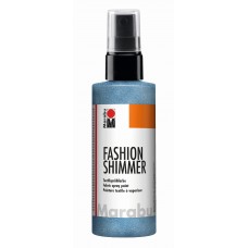 Textilsprayfärg: Textilfärg, sprayflaska Marabu Fashion Shimmer Spray, 100ml, Shimmer-Sky Blue, himmelsblå (595)