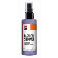 Textilsprayfärg: Textilfärg, sprayflaska Marabu Fashion Shimmer Spray, 100ml, Shimmer-Lilac (596)