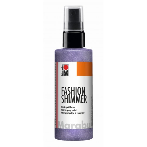 Textilsprayfärg: Textilfärg, sprayflaska Marabu Fashion Shimmer Spray, 100ml, Shimmer-Lilac (596)