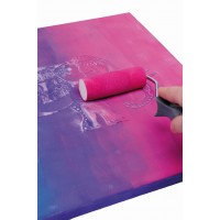 Stencil/Maskeringsstencil Marabu Silhouette Stencil, 30x30cm, ABC & Numbers, Bokstäver & Siffror, Versaler (stora bokstäver)