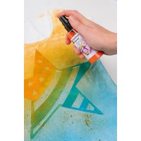 Stencil/Maskeringsstencil Marabu Silhouette Stencil, 30x30cm, ABC & Numbers, Bokstäver & Siffror, Versaler (stora bokstäver)