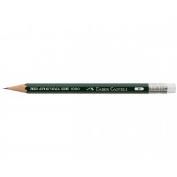 Refill till blyertspenna Faber-Castell Perfect Pencil Castell 9000, B, 3 pennor/fp