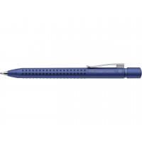 Ergonomisk penna: Kulspetspenna Faber-Castell Grip 2011, XB (Extra broad), Blå metallic Ergonomisk penna: Kulspetspenna Faber-Castell Grip 2011, XB (Extra broad), Blå metallic