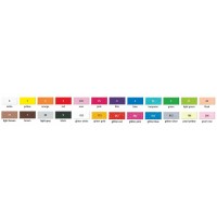 Modellera-set: Modellera Fimo Kids (8034 07), form&play, Dino (Dinosaurier), 4 x 42 gram