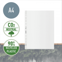 Leitz: Plastfickor / Plastficka Leitz Recycle, A4, 0,10mm, präglad 25/fp