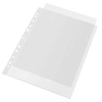 Plastfickor / Plastficka Esselte 100% Återvunnen, A4+ MAXI, 0,10mm, präglad 100/fp