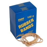 Gummiband nr 33, 90x3,0mm, 100gram/fp