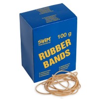Gummiband nr 18, 75x1,5mm, 100gram/fp