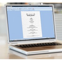 Kopieringspapper Sigel Perga, Grey/Grå (DP657) A4 200g, 50 ark/fp