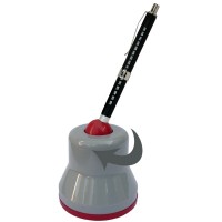 Skisset: Stifthållare 2mm + Stiftformerare/Pennvässare Gedess för ritstift/stifthållare, Grå