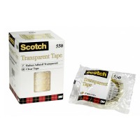 Tejp kontor Kontorstejp Scotch 550 66m x 12mm klar 12/fp Tejp kontor Kontorstejp Scotch 550 66m x 12mm klar 12/fp