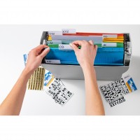 Märketikett/Bokstavsetiketter Herma Vario 4163 Bokstäver A-Z 15mm, 1 ark/fp