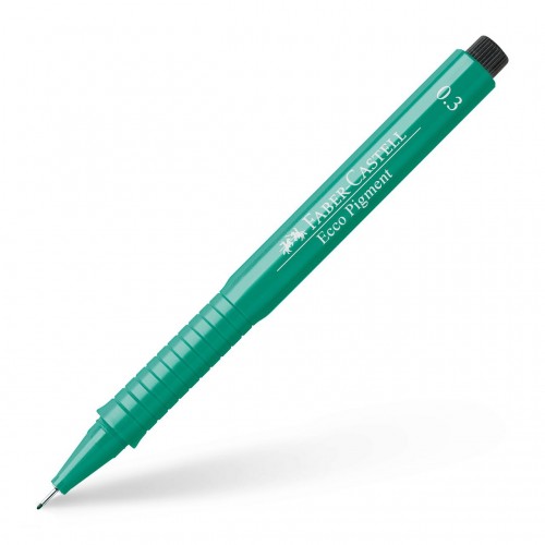 Tuschritpenna ECCO-PIGMENT Faber-Castell 0,3mm Grön