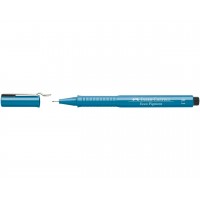 Tuschritpenna ECCO-PIGMENT Faber-Castell 0,1mm Blå