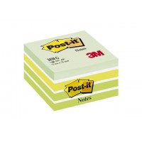 Notisblock Post-it Notes (2028-G), Kub, 76x76mm Grön/Vit (450 ark) pastellgrön Notisblock Post-it Notes (2028-G), Kub, 76x76mm Grön/Vit (450 ark) pastellgrön