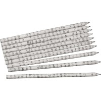 Blyertspenna/Blyertspennor Linex Earth, av 100% återvunna tidningar, 2B, 10/fp