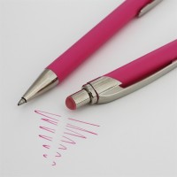 Kulspetspenna Ballograf Rondo Erase, raderbart bläck, Blå