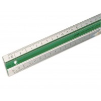 Linjal Linex-S20MM superlinjal, dubbel, antiglid, plast, 20cm cm/mm-gradering, Transparent 1/fp