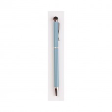 Kulspetspenna/Touchpenna Burde, almanackspenna för systemkalendrar, metall, Blå