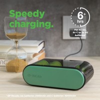Batteriladdare GP ReCyko Universal Charger, B631 (USB), (batterier ingår EJ)