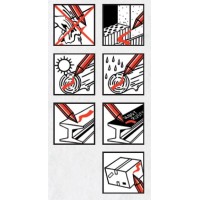 Märkspray/Signalspray/Sprayfärg Lyra Profi 4180, 500ml, Blå