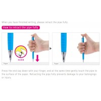 Stiftpenna Pentel Orenz XPP502-AX, 0,2mm, Svart