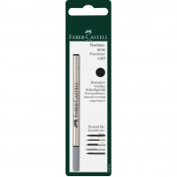 Patron/Refill Faber-Castell Fineliner rollerball pen refill, Svart reservpatron