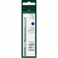 Patron/Refill Faber-Castell Fineliner rollerball pen refill, Blå reservpatron