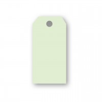 Presentetiketter / Adresskort Papperix, paketinslagning, 48x96mm, 220g, antikrandat, syrafritt, Lime, 10 etiketter/fp