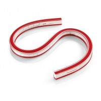 Kurvlinjal Transotype, cm/tum-skala, 60cm Kurvlinjal Transotype, cm/tum-skala, 60cm