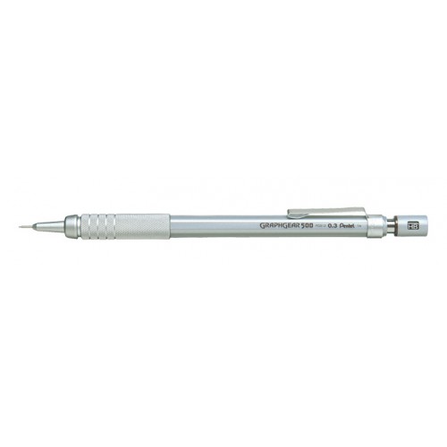 Stiftpenna Pentel GraphGear 500 PG513 0,3mm 1/fp, PG513-E PG513E