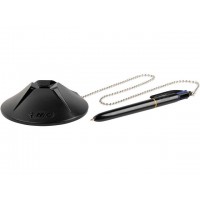 Kulspetspenna Bic Counter Pen Desk Set, 4 st blå patroner i samma penna