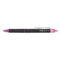 Rollerballpenna Pilot Frixion POINT Clicker BLRT-FRP5, 0,5mm (Synergy Tip), raderbart bläck, Rosa