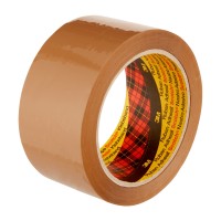 Packtejp 3M Scotch 371 50mm x 66m, Brun 6/fp