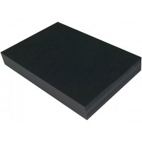 Tonpapper, hobbypapper, A4 Svart 110g, 250 ark/fp