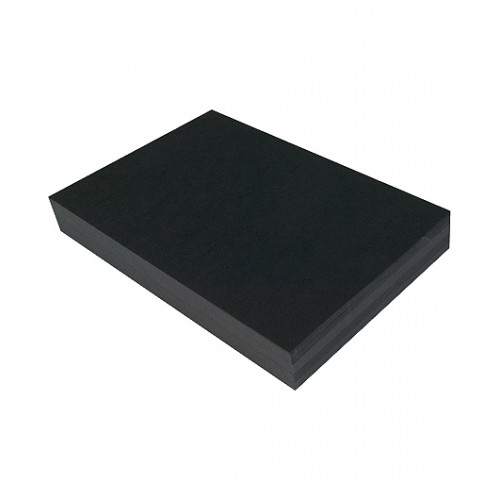 Tonpapper, hobbypapper, A4 Svart 110g, 250 ark/fp