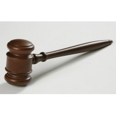 Ordförandeklubba i valnötfinish 255mm 