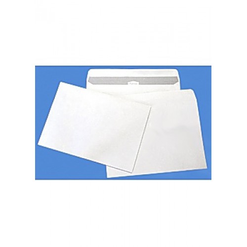 Kuvert C5 80g fukthäftande vit 100/fp