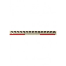 Linjal 30cm dm/cm-gradering plast 1/fp