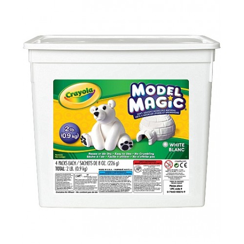 Modellera Crayola Model Magic 900g Vit