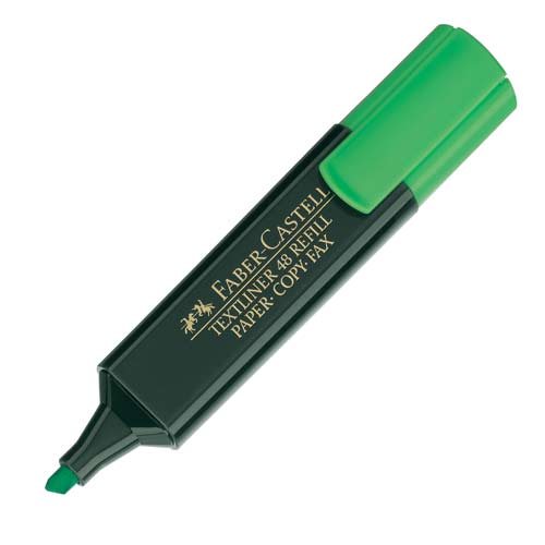 Överstrykningspenna Faber-Castell Textliner 48 Grön 1/fp Överstrykningspenna Faber-Castell Textliner 48 Grön 1/fp