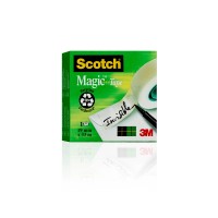 Dokumenttejp Scotch 810 Magic Invisible, 33m x 19mm, 1 rulle/fp tejp dokument