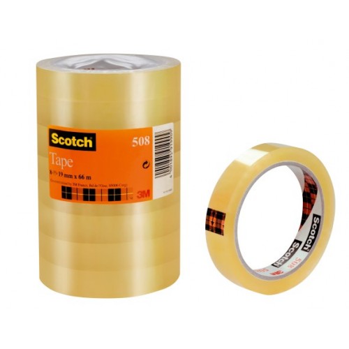 Kontorstejp Scotch 508 66m x 19mm 