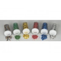 Glitterströssel plast 5 färger/fp + 1 blandad