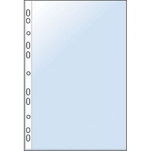 Plastfickor / Plastficka A5 0,075mm präglad 10/fp