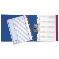 Pärmregister Esselte 100162 A4, 1-12 dubbelsidig 1/fp