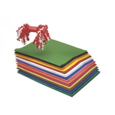 Silkespapper 50x75cm, 25 ark x 15 färger/fp, 25 ark av varje färg (375 ark)