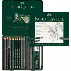 Skisset/Grafitset Faber-Castell PITT Graphite set (19 delar), plåtask